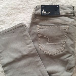 American Eagle Outfitters Skinny Crop Jeans